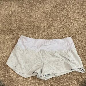 Lululemon Athletica Gray Athletic Shorts Moisture-Wicking